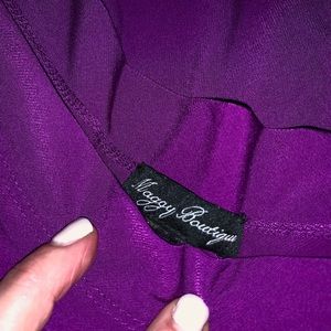 Maggy London Dresses - MAGGY BOUTIQUE ROYAL PURPLE RUCHED SHEATH DRESS Maggy London Dresses - MAGGY BOUTIQUE ROYAL PURPLE RUCHED SHEATH DRESS